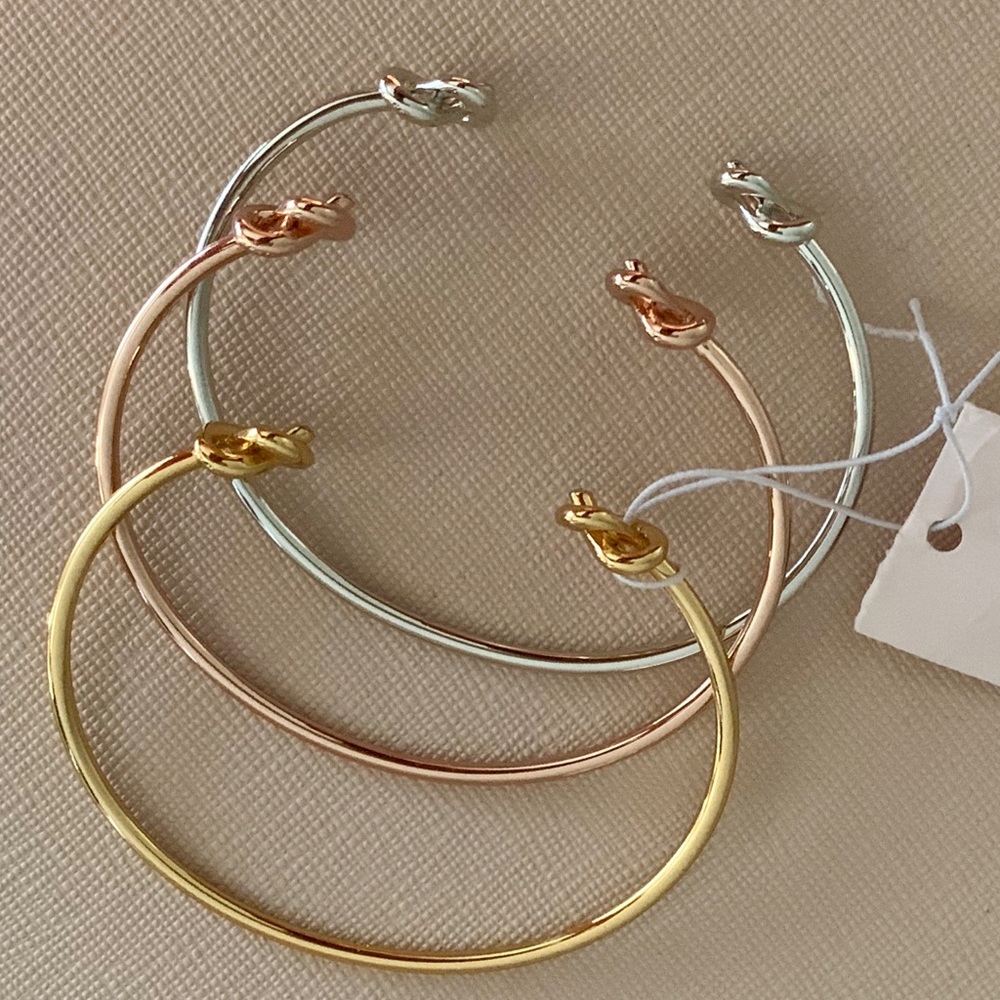 kate spade♠️ new york loves me knot statement cuff - Picture 4 of 8